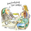 Cartoon: Skills matter (small) by REIBEL tagged frauenquote,business,chefetage,soft,skills,emanzipation,diskriminierung