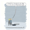 Cartoon: Fallenlassen (small) by Lo Graf von Blickensdorf tagged fallenlassen,crazy,verrückt,ausbrechen,alltag