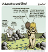 Cartoon: Adam Eve and God 14 (small) by mortimer tagged mortimer mortimeriadas cartoon comic gag biblical adam eve god snake bible christian holy leaf sex love erotic hairy belly blonde flowers paradise eden original sin