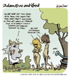Cartoon: adam eve and god 20 (small) by mortimer tagged mortimer mortimeriadas cartoon comic gag adam eve god bible paradise eden biblical christian original sin sex nude toons hairy belly blonde snake apple