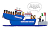 Cartoon: Klimaretter-Retter (small) by Sven Raschke tagged seenotretter,flüchtlinge,salvini,italien,grenze,europa,fluchtrouten