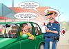 Cartoon: Alkotest (small) by Chris Berger tagged alkohol,polizei,führerscheinentzug,alkolenker,weinprobe,schnapsprobe,cop,bulle