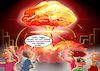 Cartoon: Atompilz (small) by Chris Berger tagged atombombe,atomkraftwerk,atompilz,nuklearexplosion,optimismus