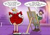 Cartoon: Dickpic (small) by Chris Berger tagged sexting,dickpic,social,media,mittelalter,könig,adelige