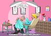 Cartoon: Frauenarzt (small) by Chris Berger tagged frauenarzt,unfall,missgeschick,armbanduhr,eingriff,untersuchung,vagina,uterus,gebärmutter