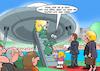 Cartoon: Kontakt der dritten Art (small) by Chris Berger tagged aliens,landung,ufo,ausserirdische,drogen,nutten,versammlung