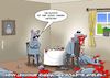 Cartoon: Lemminge (small) by Chris Berger tagged lemminge,russisches,roulette,verlierer,tod