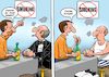 Cartoon: No Smoking (small) by Chris Berger tagged no,smoking,rauchverbot,zigaretten,rauchfrei