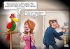 Cartoon: Papagei (small) by Chris Berger tagged papagei,missbrauch,entführung,opfer,psychopath