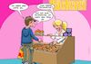 Cartoon: Schnecke (small) by Chris Berger tagged brot,bäcker,brötchen,verkäuferin,bäckerei,einkauf