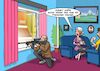 Cartoon: Was mit Menschen (small) by Chris Berger tagged sniper,scharfschütze,pension,alter,menschenfreund,heimarbeit