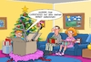 Cartoon: Weihnachtsgeschenk (small) by Chris Berger tagged wunschzettel,hooker,nutte,weihnachten,xmas,santa,geschenke