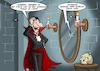Cartoon: Zauberspiegel (small) by Chris Berger tagged spiegel,märchen,schneewittchen,snowwhite,vampir,dracula,kein,spiegelbild