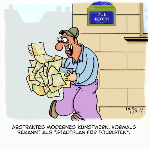 Cartoon: Stadtplan für Touristen (medium) by Karsten Schley tagged reisen,urlaub,stadtpläne,tourismus,wirtschaft,reisen,urlaub,stadtpläne,tourismus,wirtschaft