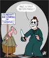 Cartoon: Anti-Masques (small) by Karsten Schley tagged mouvement,anti,masques,covid19,coronavirus,politique,sante,medias,cinema