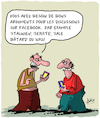 Cartoon: Arguments (small) by Karsten Schley tagged facebook,internet,culture,langue