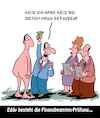Cartoon: Bestanden! (small) by Karsten Schley tagged finanzen,politik,steuern,steuerbelastung,arbeitnehmer,finanzbeamte,abgaben,geld,einkommen,gesellschaft