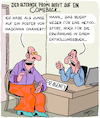 Cartoon: Comeback (small) by Karsten Schley tagged prominente,ruhm,unterhaltung,popularität,fernsehen,film,musik,business,geld,pr,marketing,gesellschaft,vergänglichkeit