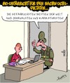 Cartoon: Diktatoren-Ausbildung (small) by Karsten Schley tagged demokratie,politik,diktaturen,journalisten,karikaturisten,medien,gesellschaft