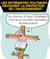 Cartoon: Ennemi du Peuple! (small) by Karsten Schley tagged extremisme,caricaturistes,environnement,journalistes,medias,democratie,politique