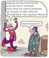 Cartoon: Fashion - Voll hip! (small) by Karsten Schley tagged mode,trends,modeschöpfer,business,obdachlosigkeit,soziales,armut,politik,industrie,wirtschaft,gesellschaft