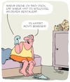 Cartoon: Fischig (small) by Karsten Schley tagged männer,einsamkeit,sex,hobbies,psychologie,junggesellen,liebesleben,sockenpuppen,gesellschaft