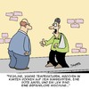Cartoon: Gefährliche Mischung!!! (small) by Karsten Schley tagged frühling,klima,wetter,temperaturen,männer,frauen,mode,verkehr,autos,lkw,unfälle,gesundheit