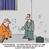 Cartoon: GUTE NEUIGKEITEN! (small) by Karsten Schley tagged gesetz,gerechtigkeit,justiz,richter,gefängnis,gefangener,berufung,anwälte,rechtsanwälte,ernährung,vegetarier