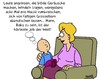 Cartoon: Harter Job (small) by Karsten Schley tagged babys,kinder,jugend,eltern,familie,mütter,grosseltern,jobs,kindheit