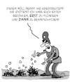 Cartoon: Kriegsbeute (small) by Karsten Schley tagged krieg,politik,kriegsbeute,menschenrechte,plünderungen,militär,befehle,gesellschaft