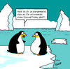Cartoon: Lockerer Freitag (small) by Karsten Schley tagged tiere pinguine arbeit gesellschaft arbeitskleidung wirtschaft geld business