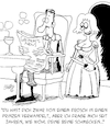Cartoon: Märchenprinz (small) by Karsten Schley tagged märchen,kultur,prinzen,prinzessinnen,literatur,filme,historisches,kunst,medien,ehe,liebe,ernährung,gesellschaft