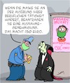 Cartoon: Maskenpflicht (small) by Karsten Schley tagged corona,gesellschaft,gesundheit,masken,berufe,gesetze,soziales,politik