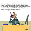 Cartoon: Mitarbeiterbefragung (small) by Karsten Schley tagged gesellschaft,wirtschaft,arbeitgeber,arbeitnehmer