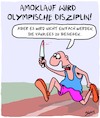 Cartoon: Olympia (small) by Karsten Schley tagged olympia,amokläufe,kriminalität,medien,gewalt,tod,usa,waffen,europa,gesellschaft