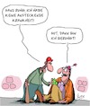 Cartoon: Sehr beruhigend (small) by Karsten Schley tagged corona,krankheiten,infektionen,kriminalität,trost,verbrechen,gesellschaft,gesundheit