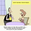 Cartoon: Veganer-Party! (small) by Karsten Schley tagged veganer,ernährung,essen,restaurants,gastronomie,gesundheit