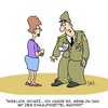 Cartoon: WER gibt die Befehle?? (small) by Karsten Schley tagged ehe,liebe,männer,frauen,einkaufen,bundeswehr,soldaten,offiziere,shopping