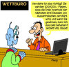 Cartoon: Wetten dass (small) by Karsten Schley tagged wetten,spielen,gewinne,geld,ausserirdische,planet,erde