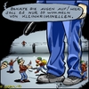 Cartoon: Mein erster Tatort - Cartoon (small) by KritzelJo tagged kleinkriminelle,tatort,polizei,schnürsenkel