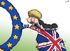 Cartoon: No Deal for Brexit? (small) by cartoonistzach tagged brexit,borisjohnson,eu,europeanunion,unitedkingdom,uk,deal