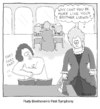 Cartoon: First Symphony (small) by noodles tagged beethoven,piano,fart,sibling