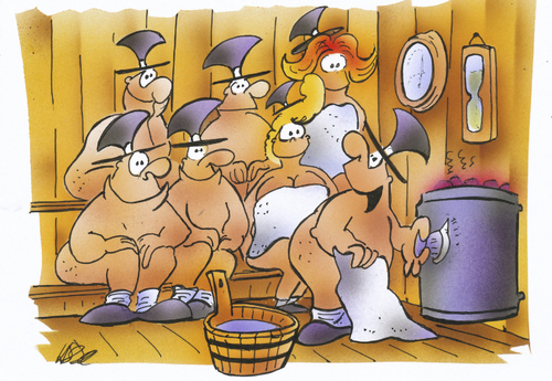 Cartoon: Politiker in der Sauna (medium) by HSB-Cartoon tagged politik,politiker,sitzung,plenum,sauna,saunaofen,saunagang,aufguss,karikatur,cartoon,airbrush,art,design,hsb,hsbcartoon,heinz,schwarzeblanke,sauna,plenum,sitzung,politiker,meeting
