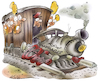 Cartoon: Die Lokomotive Management (small) by HSB-Cartoon tagged management,business,manager,unternehmen,unternehmer,vorstand,konzern,wirtschaft,ökonomie,unternehmensführung,führungsqualität,lokomotive,karrikatur,zug,eisenbahn,karikatur,firma,firmenführung