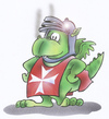 Cartoon: dragon (small) by HSB-Cartoon tagged dragon,drache,fire,feuer,knight,rittercartoon,caricature,karikatur