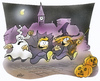 Cartoon: Halloween (small) by HSB-Cartoon tagged halloween,horror,ghost,vampir,witch