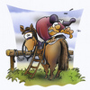 Cartoon: horse riding (small) by HSB-Cartoon tagged horse,riding,rider,saddlestirrup,horseshoe,bridle,showjumping,dressage,pferd,reiter,zaumzeug,sattel,springreiten,dressurreiten,airbrushcartoon,airbrush
