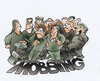 Cartoon: Mobbing Teens (small) by HSB-Cartoon tagged teens,edukation,bringing,up,school,mobbing,bully