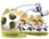 Cartoon: soccerkids (small) by HSB-Cartoon tagged soccer,em,europameisterschaft,fussball,fußball,nationalmannschaft,team,nationalteam,nationalspieler,kinder,sport,ball,vorlage,torschuß,fußballspieler,airbrush