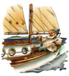 Cartoon: the old skipper (small) by HSB-Cartoon tagged skipper,sailing,sail,sailingboat,boat,ship,row,seaman,sailor,ocean,sea,segler,segeln,segelschiff,schiff,kapitän,yacht,charter,segelboot,meer,hafen,harbour,harbort,port,mole,segelschule,cartoon,cartoonist